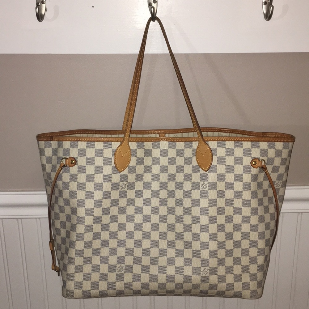 Authentic Louis Vuitton Daniel Azur Neverfull MM